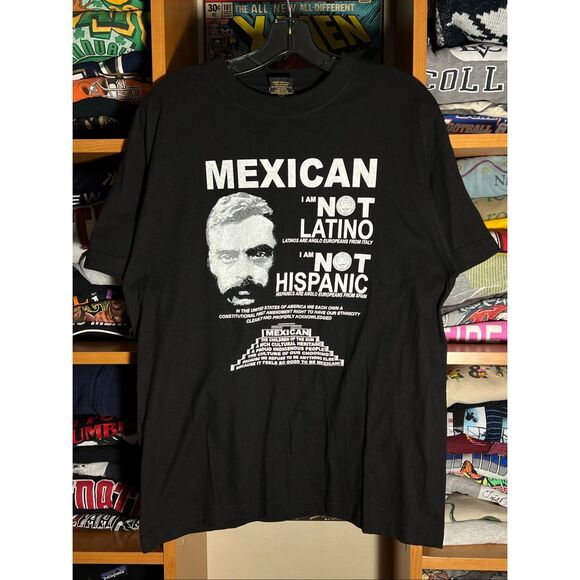 Vintage Emiliano Zapata Mexican Pride Tee - Picture 1 of 4